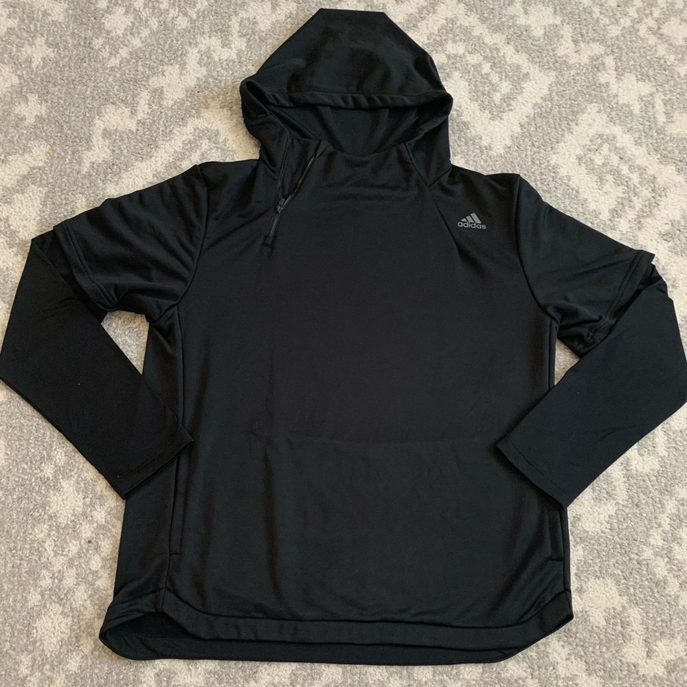 Adidas men’s black hoodie